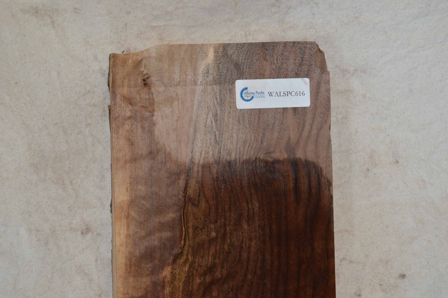Claro walnut billet guitar wood luthier supply WALTON54