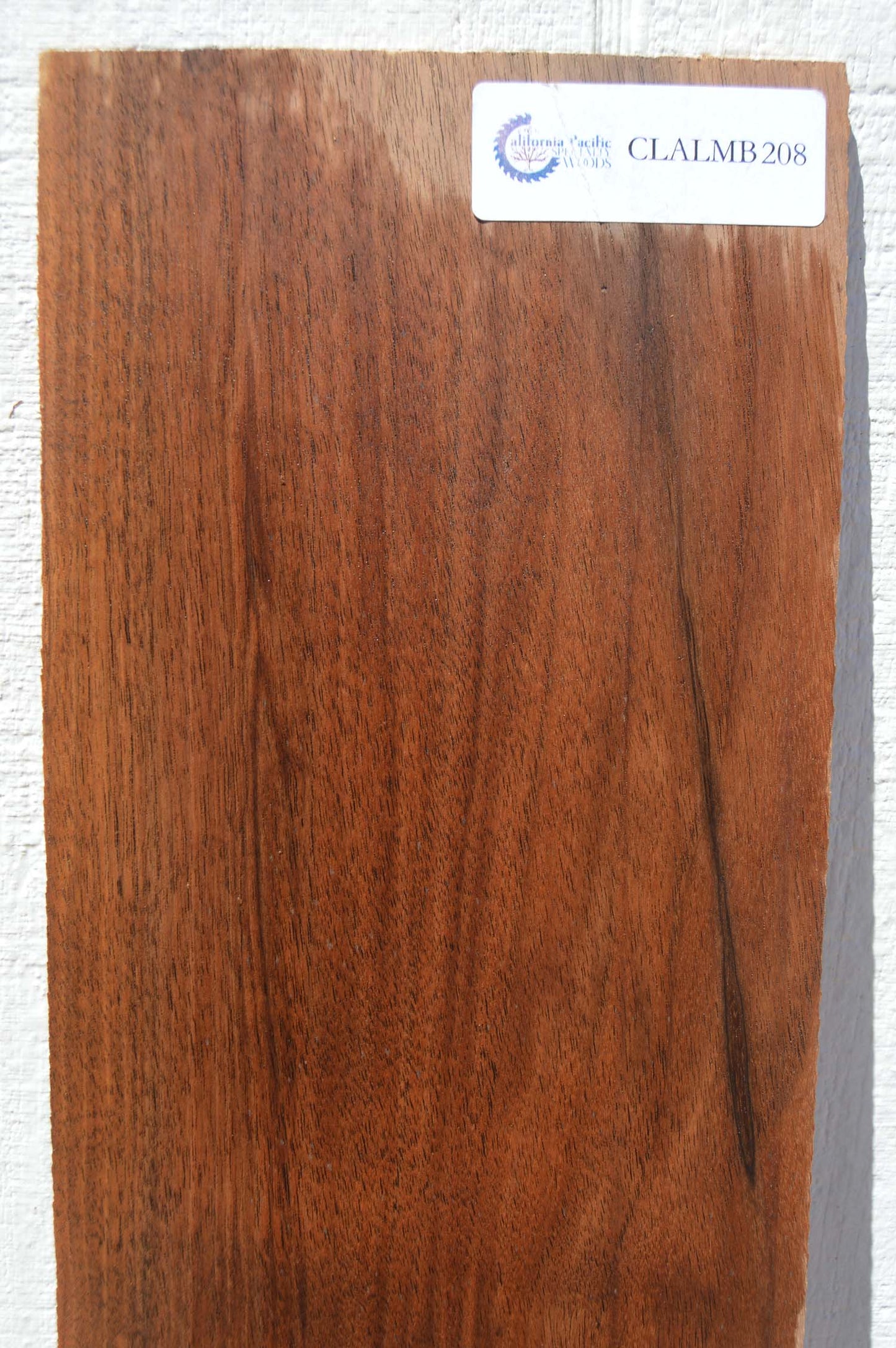 Claro Walnut Lumber CLALMB208