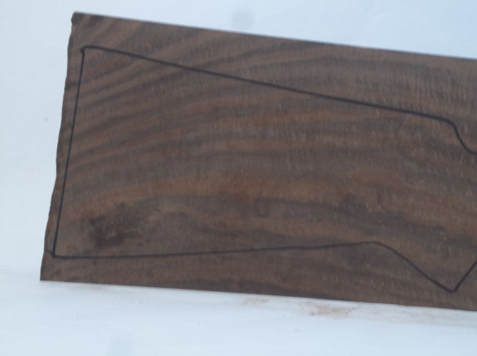 Claro Walnut Gunstock CLAGUN11A