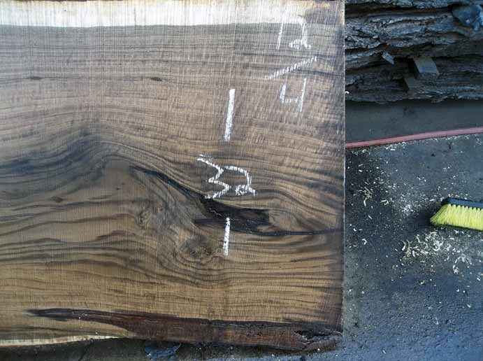 Walnut Slab WALSLB63C
