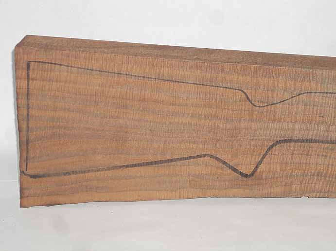 Claro Walnut Gunstock CLAGUN16