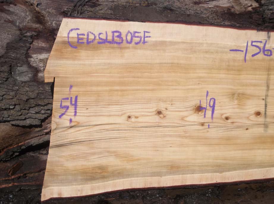 Cedar Slab CEDSLB5E