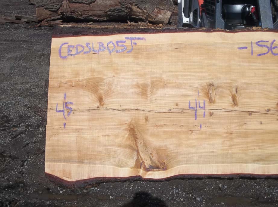 Cedar Slab CEDSLB5F