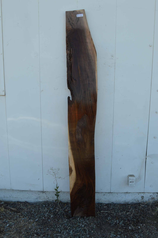 Rustic Shelf Furniture Dark Color Great Figure Walnut Lumber WALLMB71