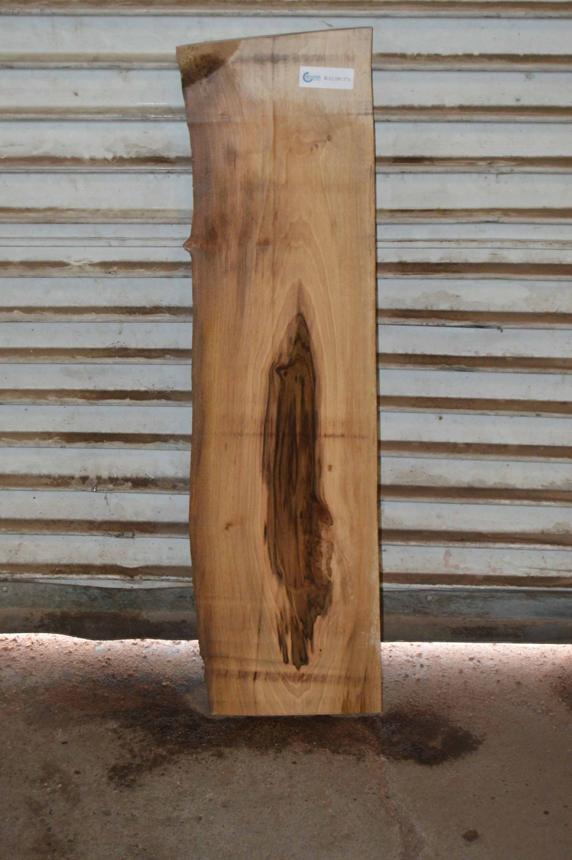 English Rustic Furniture Shelf Art Unique Good Color English Walnut Board WALSPC576