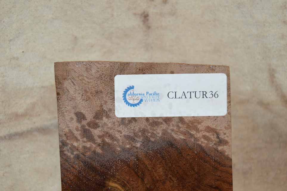 Claro Walnut Turning Blank CLATUR36