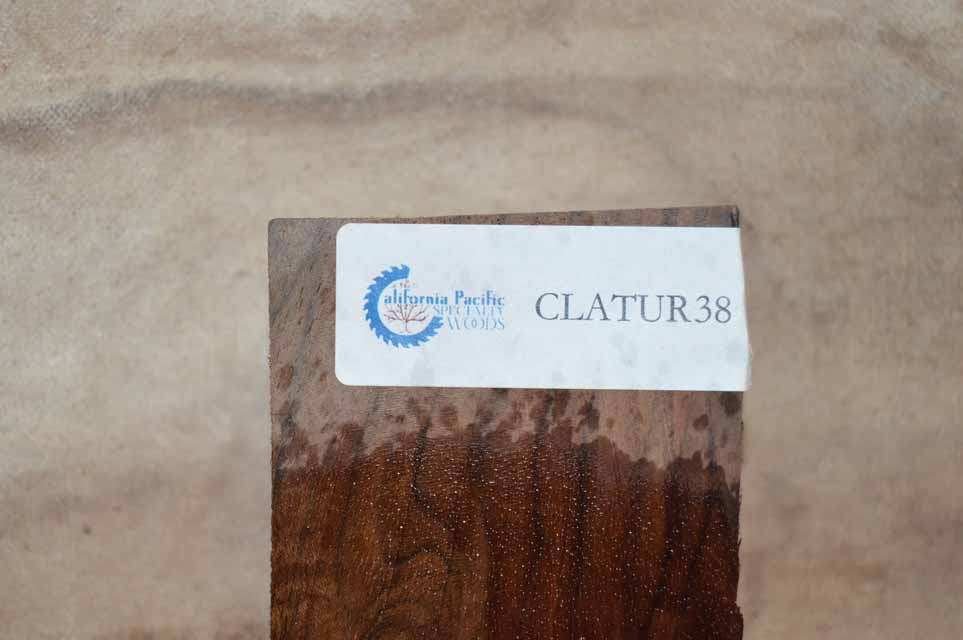 Claro Walnut Turning Blank CLATUR38