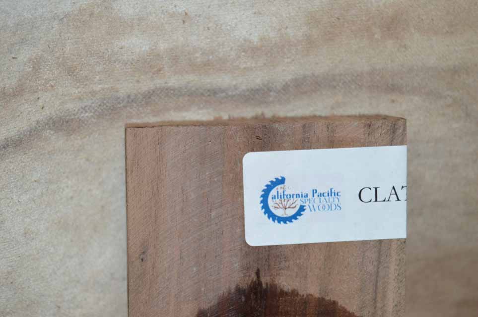 Claro Walnut Turning Blank CLATUR84