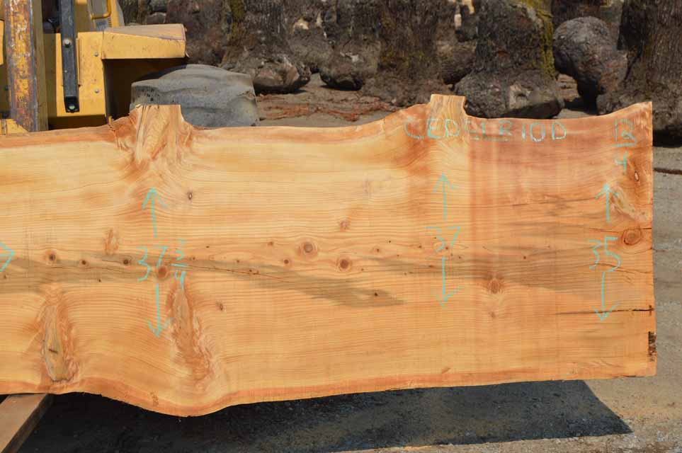 Cedar Slab CEDSLB10D