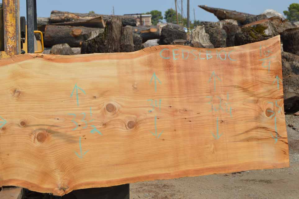 Cedar Slab CEDSLB10C