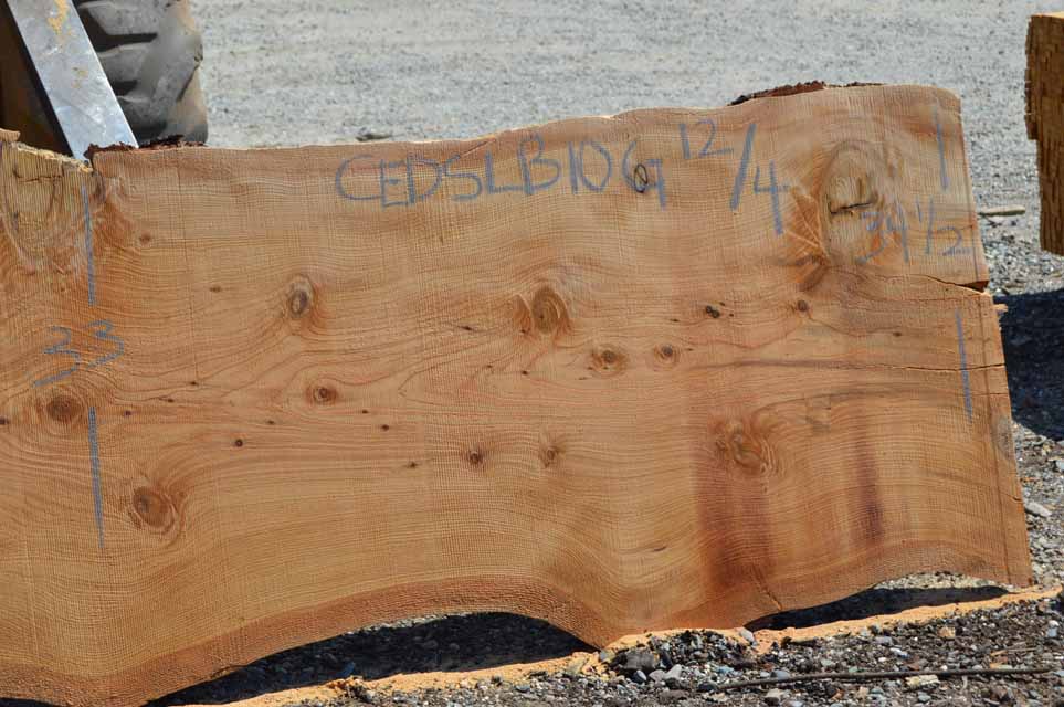 Cedar Slab CEDSLB10G