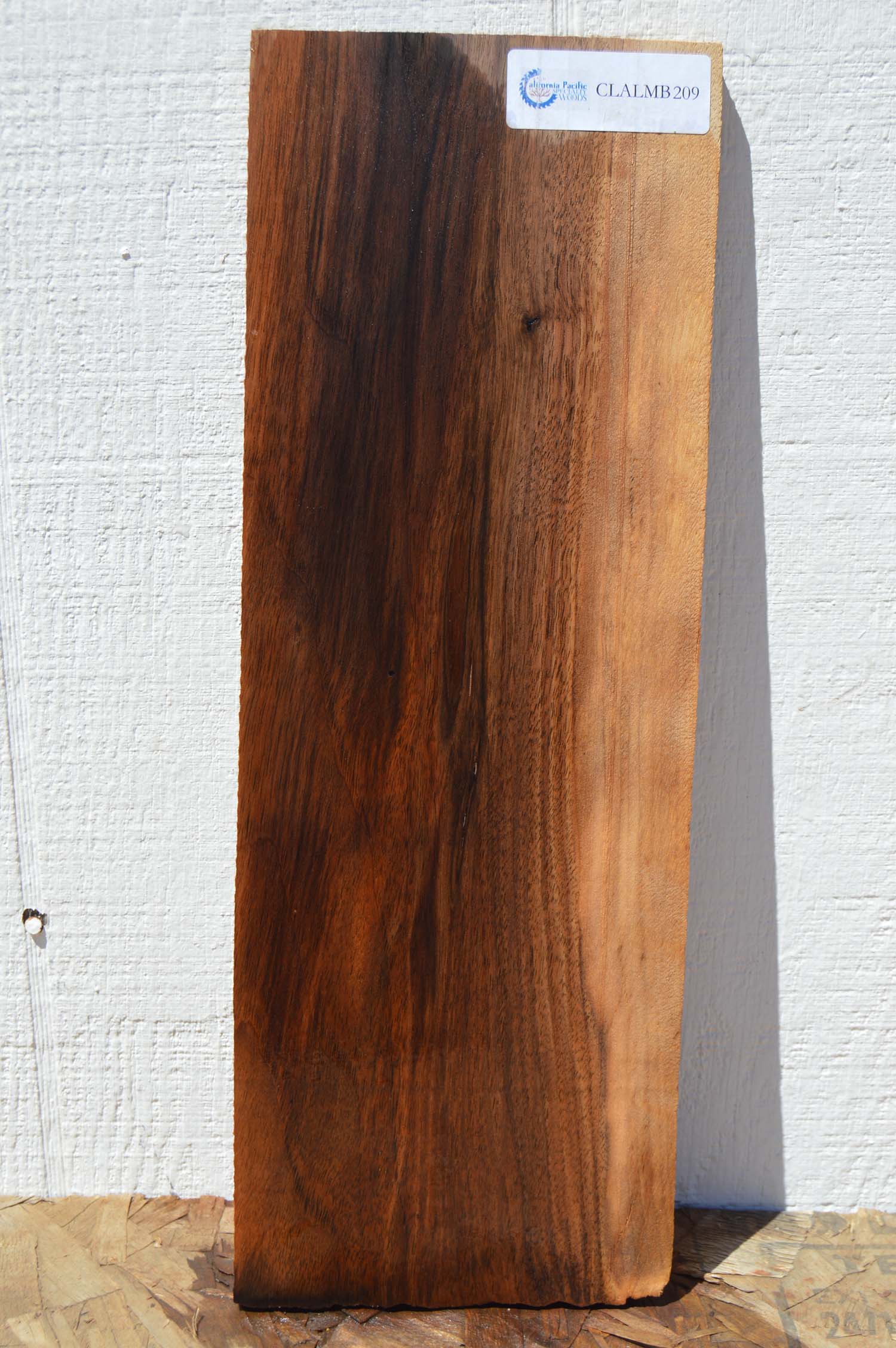 Claro Walnut Lumber CLALMB209