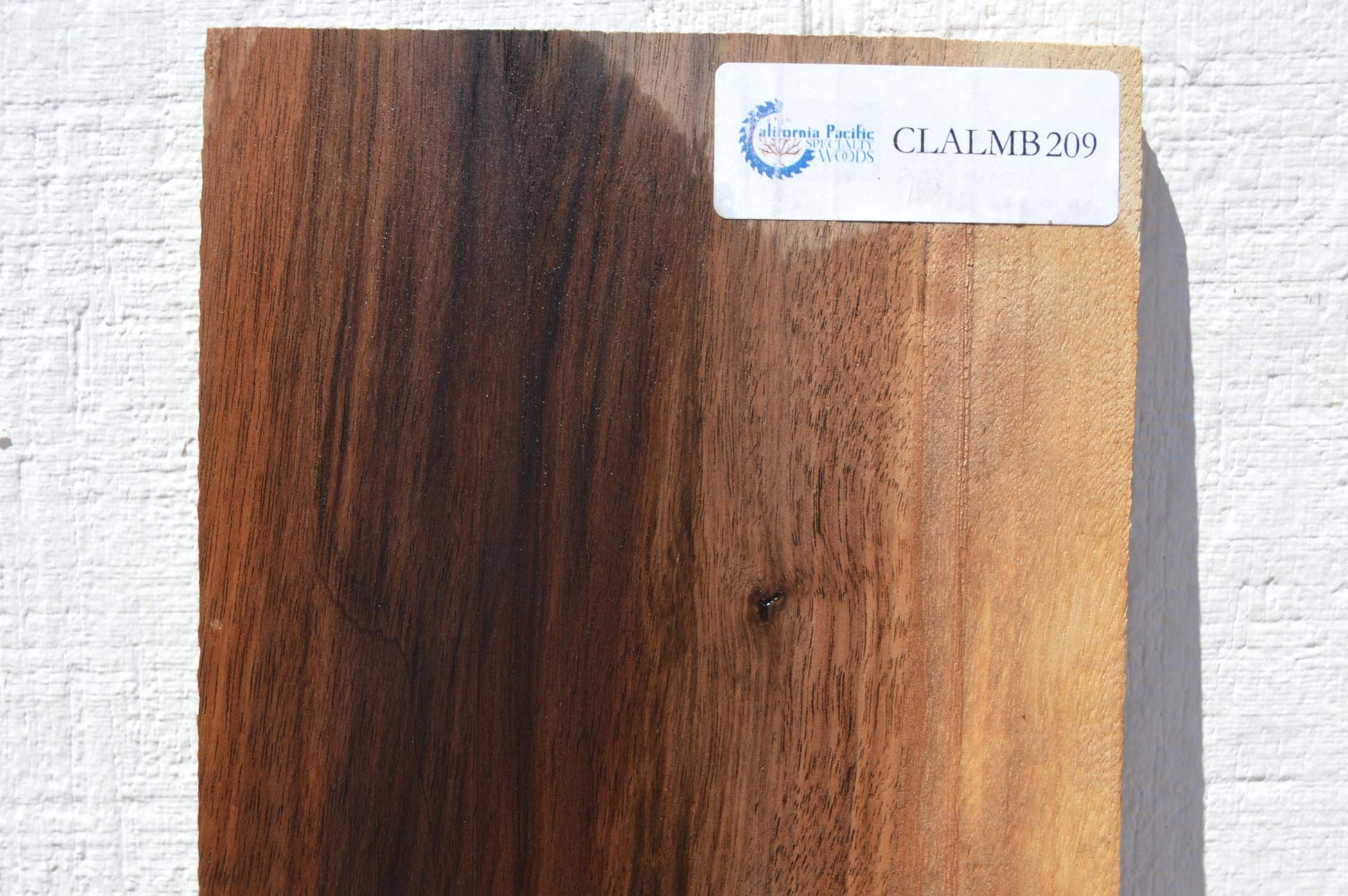 Claro Walnut Lumber CLALMB209