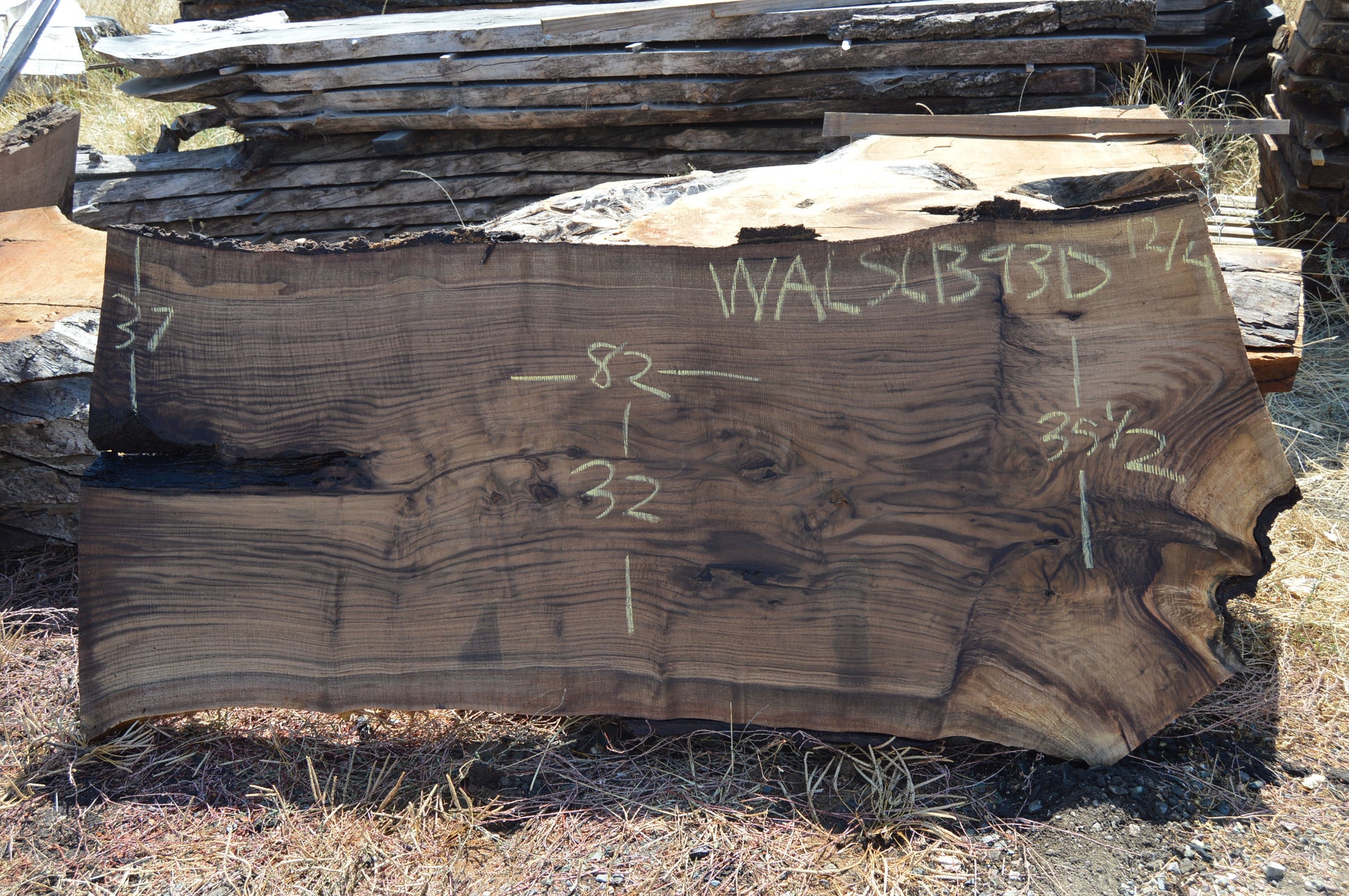 Walnut Slab WALSLB93D